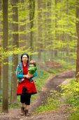 Wandelen in de lente