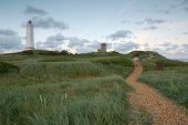 Vuurtoren in de duinen