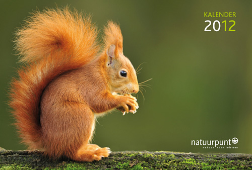Natuurpunt Kalender cover 2012 Natuurpunt Kalender cover 2012